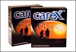 Презервативи Carex Classic 3 шт. в упаковці